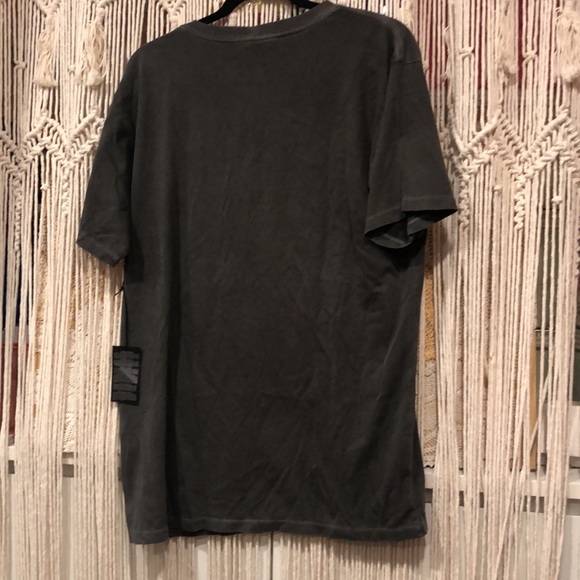 Flying high 1988 new w tags t shirt cut out distressed forever 21 vintage gray - Picture 5 of 6